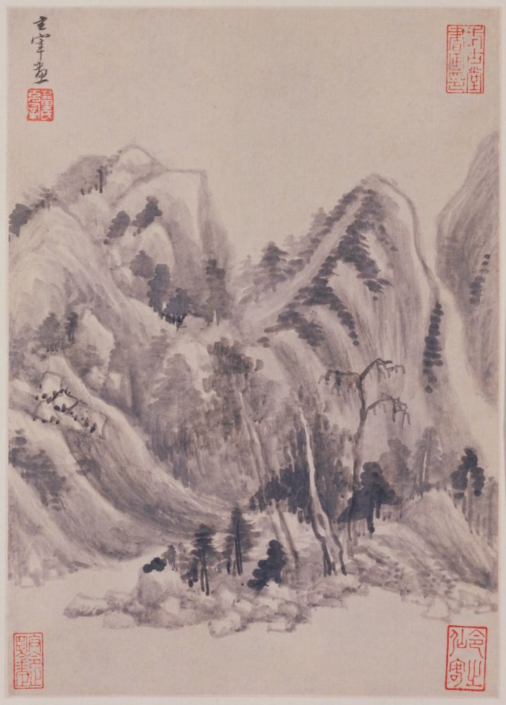 图片[2]-Dong Qichang Landscape Atlas-China Archive